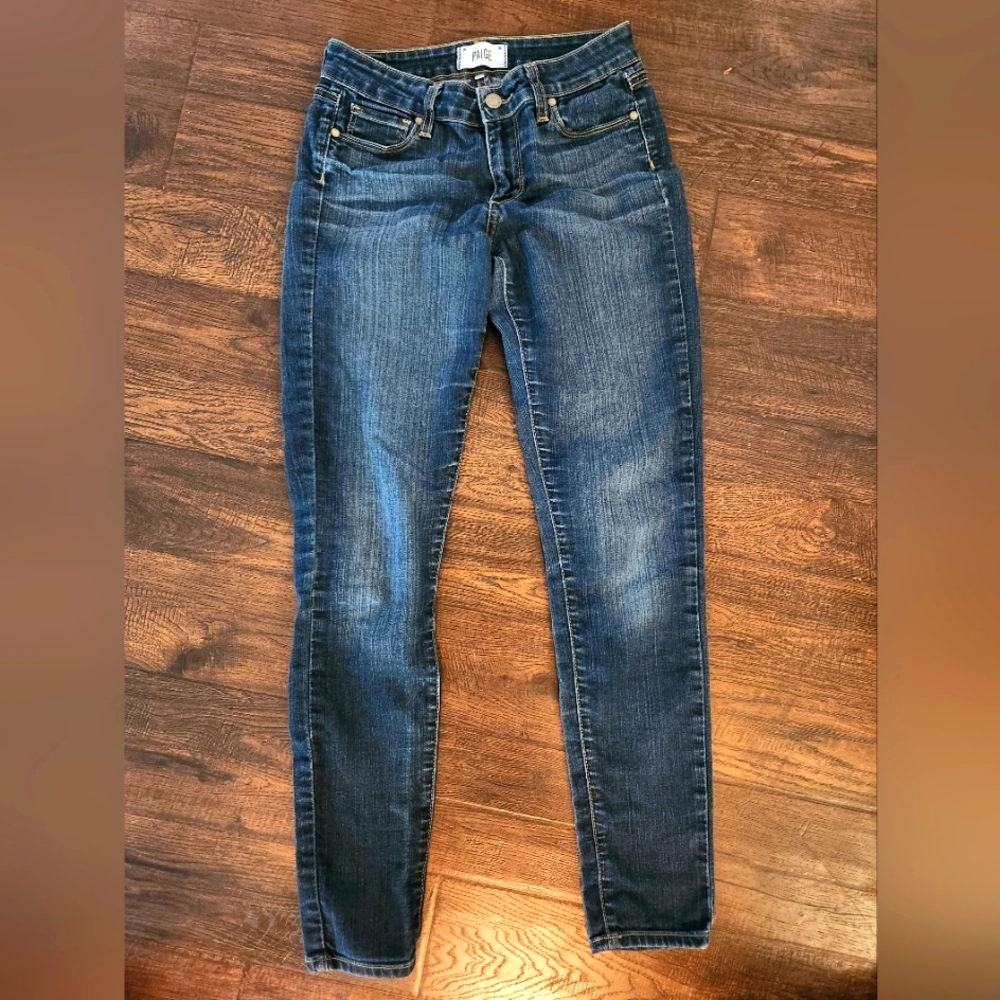 PAIGE Verdugo Ultra Skinny Jeans--Medium wash